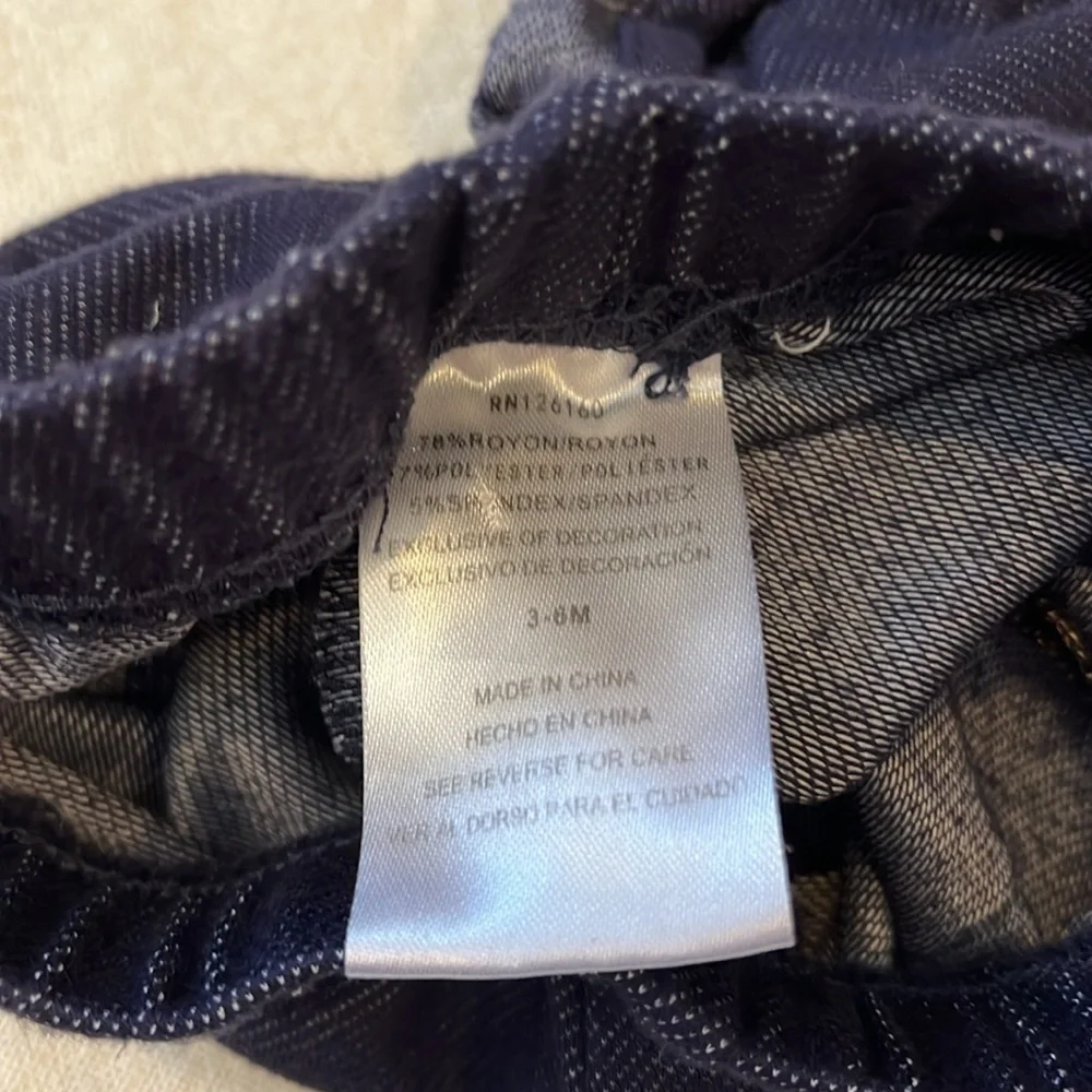Bundle of 3-6M Girl Jeans